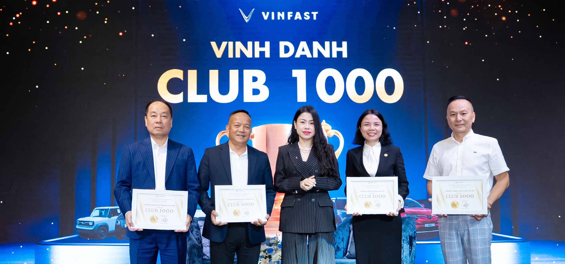 Vinh danh VinFast Phương Đông Club 1000