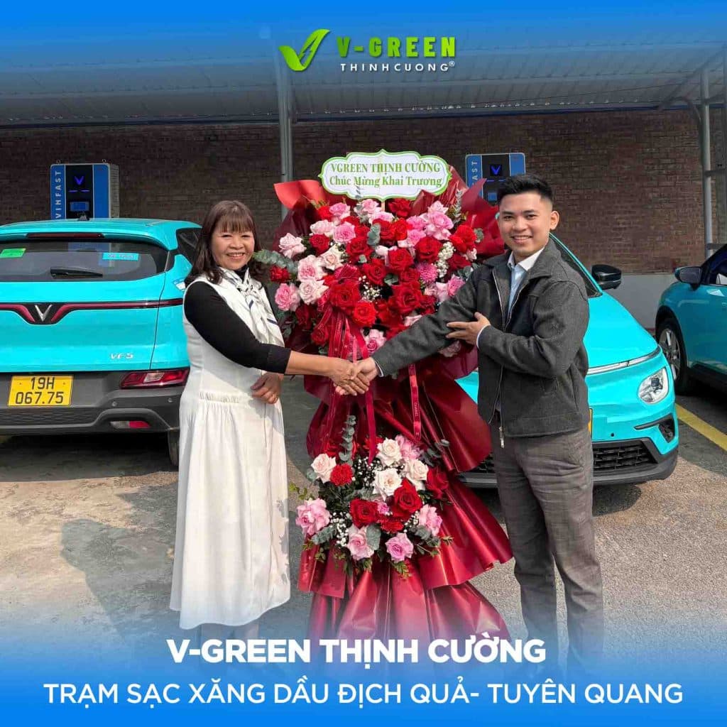 TRẠM SẠC VINFAST ĐỊCH QUẢ